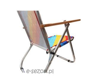 Składane aluminiowe krzesło plażowe