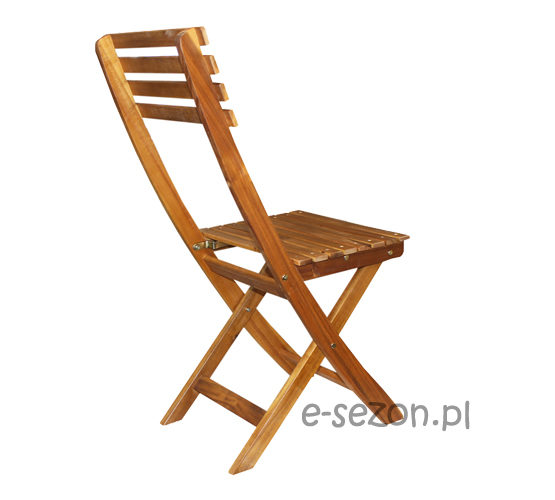 drewniane krzesło składane